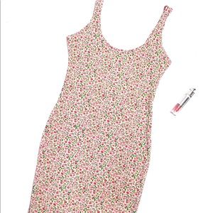 American Apparel Floral Bodycon Dress